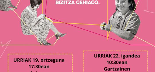 Imagen Leire Milikuaren “Lur gainean, itzal azpian” liburua ardatz hartuta, Ana Iriarte eta Maria Torresekin MAHAI INGURUA