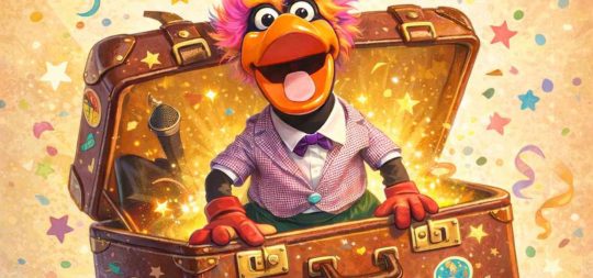 Imagen Espectáculo familiar Elvi ventrilocuo (euskaraz)